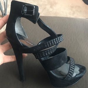 Black high heel